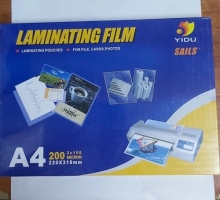 Nhựa ép plastic A4 100mic Yidu(220x315mm)