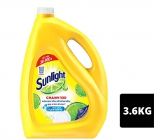 Nước rửa chén bát Sunlight chanh 100, can 3.6kg