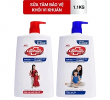 Sữa tắm Lifebuoy công thức Vitamin + bảo vệ khỏi 99.9% vi khuẩn gây bệnh