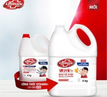 Nước Rửa Tay Lifebuoy Can 4 kg Siêu Tiết Kiệm